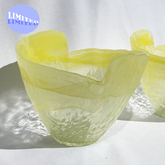 Murano lavorazino glass bowls